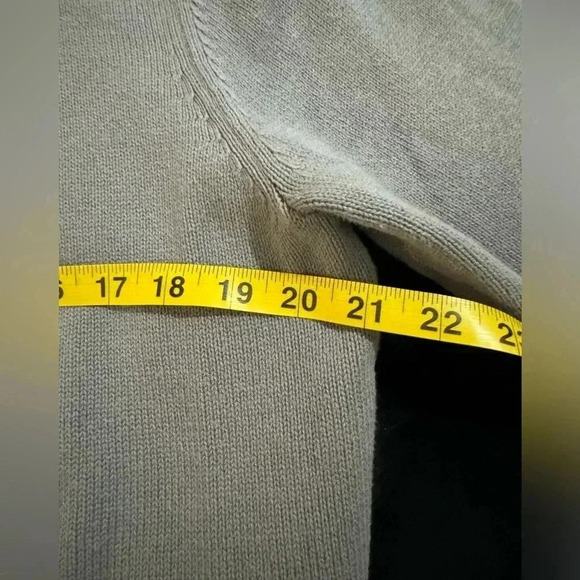 VTG Guess Textured Knit Button Zip Up Sweater Jacket XL Y2K Preppy Fall Neutral - Picture 6 of 12